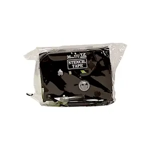 Stamp stencil tape Brother STE161 — thermal transfer, 3.6 cm x 3 m, black