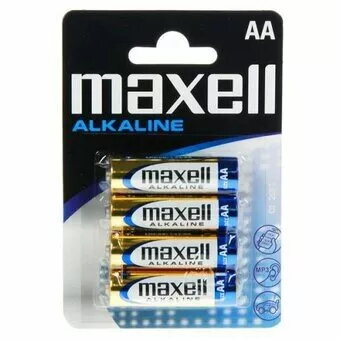 Alkalīna AA baterijas Maxell MN1500 1
