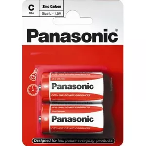 Baterijas Panasonic Zinc-carbon MN1400/E93 — AA izmērs, 2 gab.
