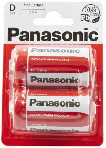 Cinka-ogles baterijas Panasonic MN1300, izmērs AA