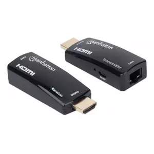 AV передатчик и приемник Manhattan 1080p@60Hz Компактный HDMI через Ethernet удлинитель