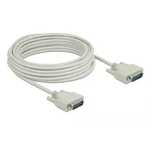 Serial Cable DeLOCK 85979 Beige 10 m Sub-D15