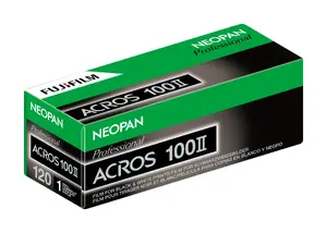 Fujifilm Neopan 100 Acros II Black and White Film 120 Format 12 Shots