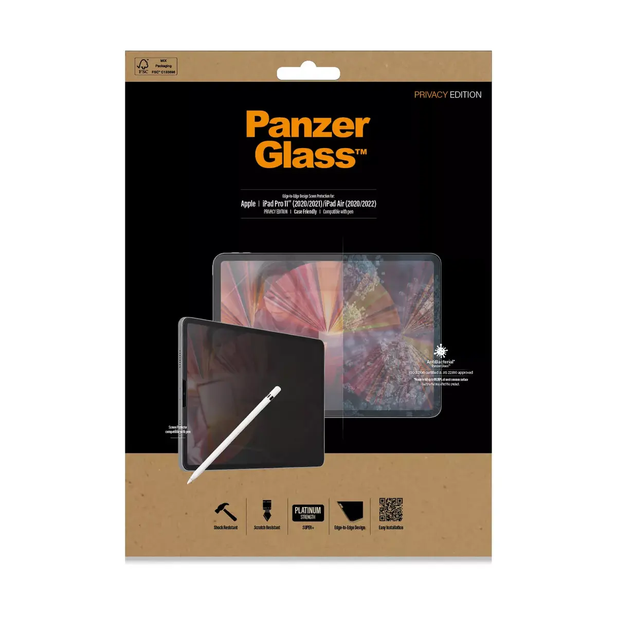 Ekrāna aizsargs PanzerGlass Apple iPad Pro 11" (2020 | 2021) | Air (2020/2022) Photo 2