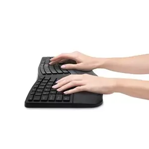 Built-in wrist rest