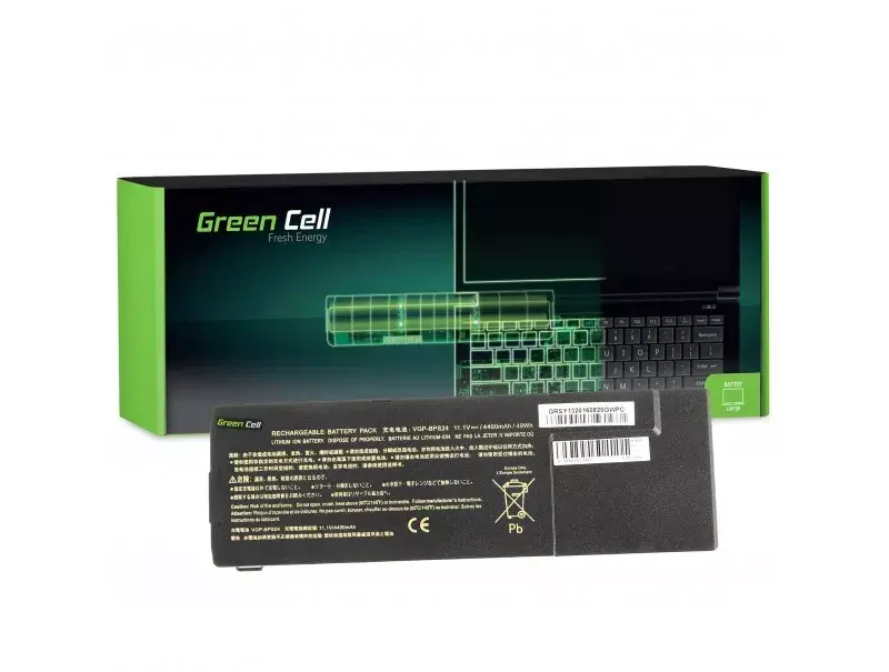 Akumulators Green Cell SY13 Sony VAIO SVS13 Photo 4