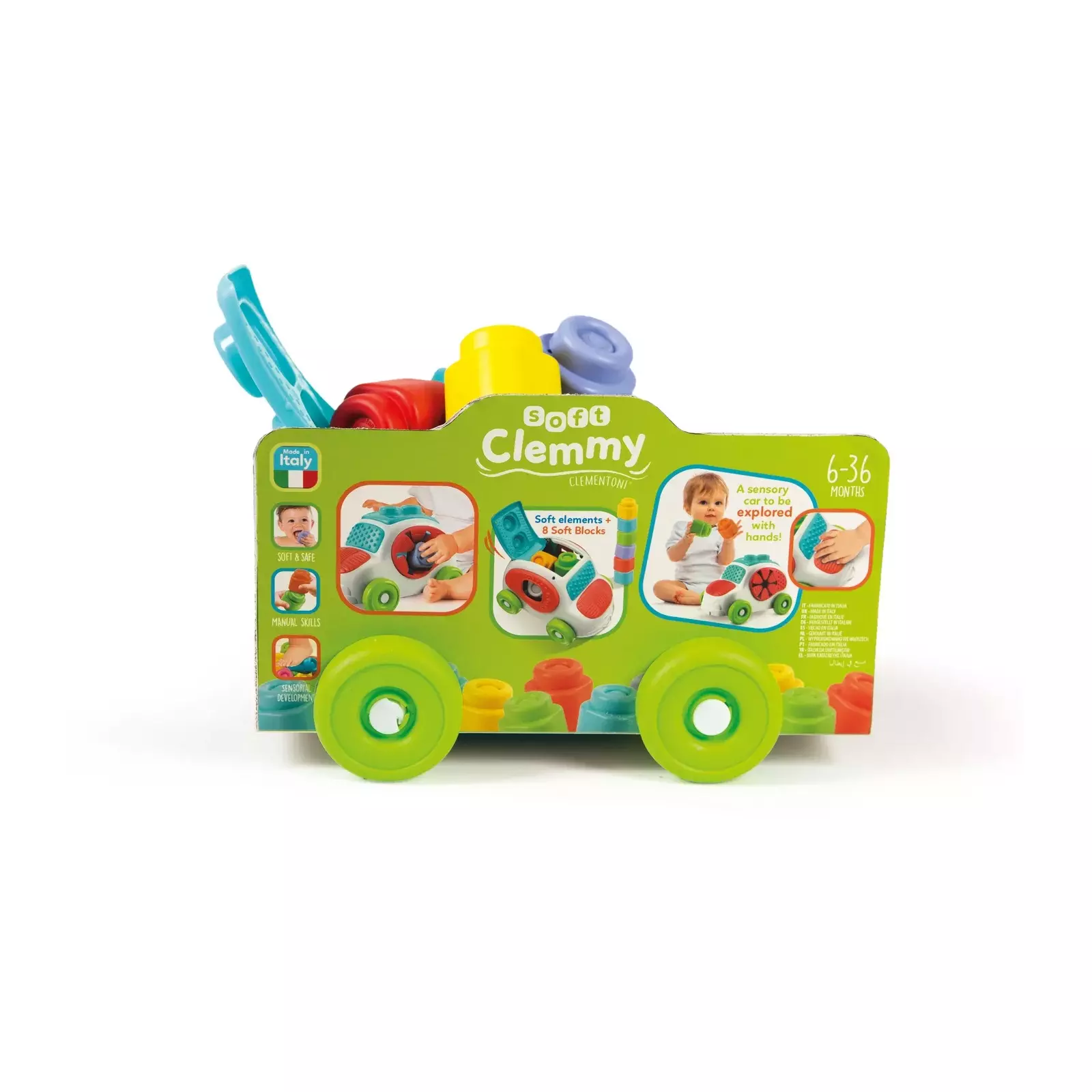 Clementoni Touch, Discover and Guide Sensory Car 17315