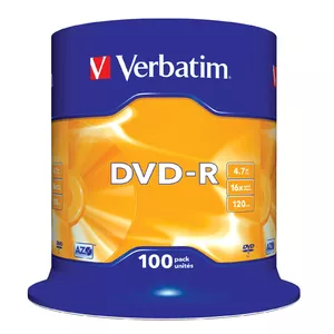 DVD-R Verbatim Matt Silver 4.7 GB 100 pc(s)