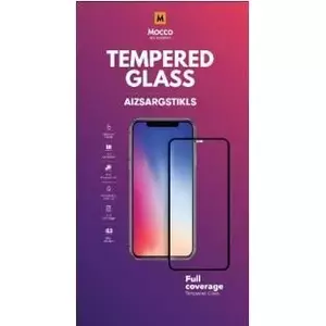 Защитное стекло Mocco 5D Full Glue с рамкой для Xiaomi Redmi 9 черное