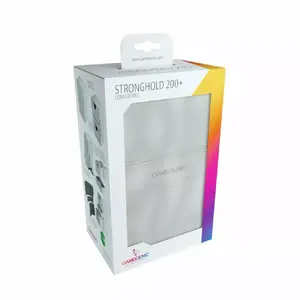 Card Game Accessories Gamegenic Stronghold 20 0+ Convertible White – deck box and storage solution