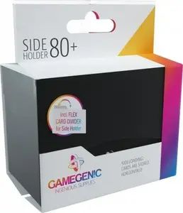 Card holder Gamegenic Side Holder 8 0+ Black — side-loading deck case for up to 8 double-sleeved cards