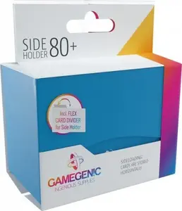 Аксессуар для карт: Gamegenic Side Holder 8 0+ Blue — держатель для 8 карт, синий