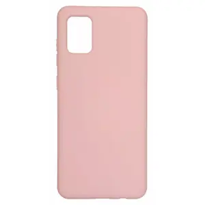 Чехол iLike TPU для Samsung Galaxy A41, пудрово-розовый