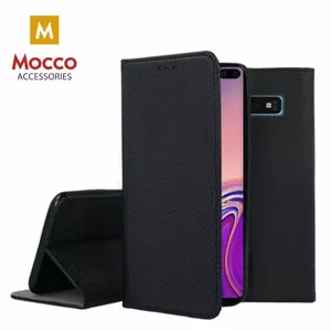 Grāmatiņas tipa maciņš Mocco Huawei P40 Pro — melns, Smart Magnet aizdare