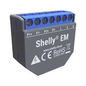 WiFi Energy Meter and Contactor Control Shelly EM