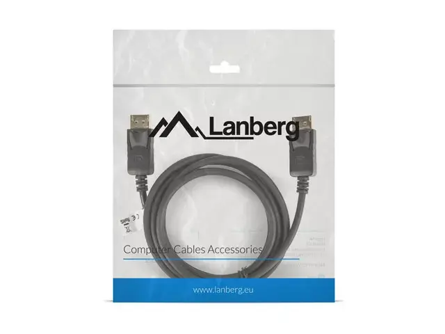 LANBERG DisplayPort kabelis CA-DPDP-10CC-0018-BK Photo 4