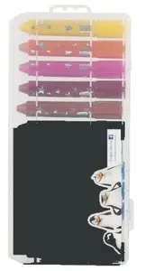 Poster Paints PASO 00-3006PO set of 12 solid colors, water-based, for paper and cardboard