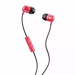 Skullcandy S2DUY-L676 headphones/headset Wired In-ear Calls/Music Black, Red