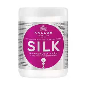 Маска для волос Kallos KJMN Silk с оливковым маслом и шелковым протеином 1000ml Unisex