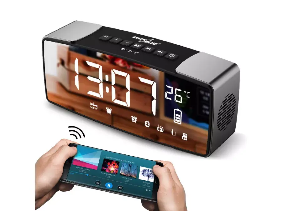 Clock Radio Greenblue 62917 Photo 6