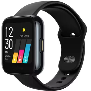 realme Watch 3.56 cm (1.4") 36 mm 320 x 320 pixels Touchscreen Black