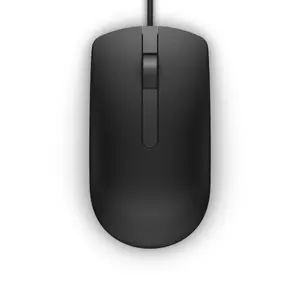 Dell MS116 Vadu optiskā pele biroja abpusēja USB Type-A 1000 DPI melna