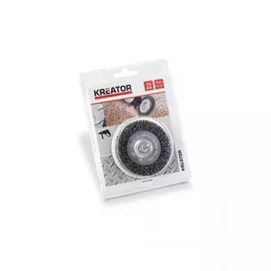 Diska suku uz vārpstas 75 mm KREATOR KRT150108 ar tērauda sariem