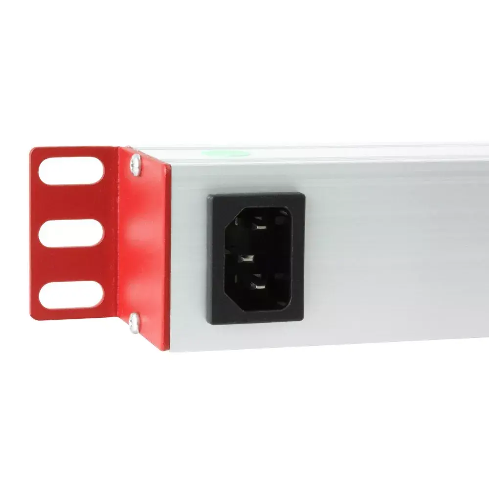 Power bar Techly Rack 19" Power Strip 1U 8 Outlets C13 Photo 6