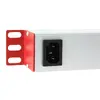 Power bar Techly Rack 19" Power Strip 1U 8 Outlets C13 Photo 6