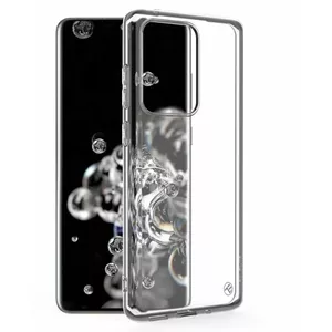 Smartphone silicone cover Tellur for Samsung S20 Ultra, transparent