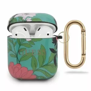 Чехол для AirPods GUESS GUACA2TPUBKFL01 — защитный силиконовый футляр для Apple AirPods (черный)