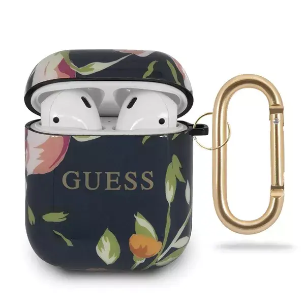 Silicone case GUESS GUACA2TPUBKFL03 for AirPods 1&2 Photo 2