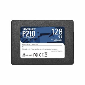 Patriot Memory P210 2.5" 128GB Serial ATA III  450/350 MB/s