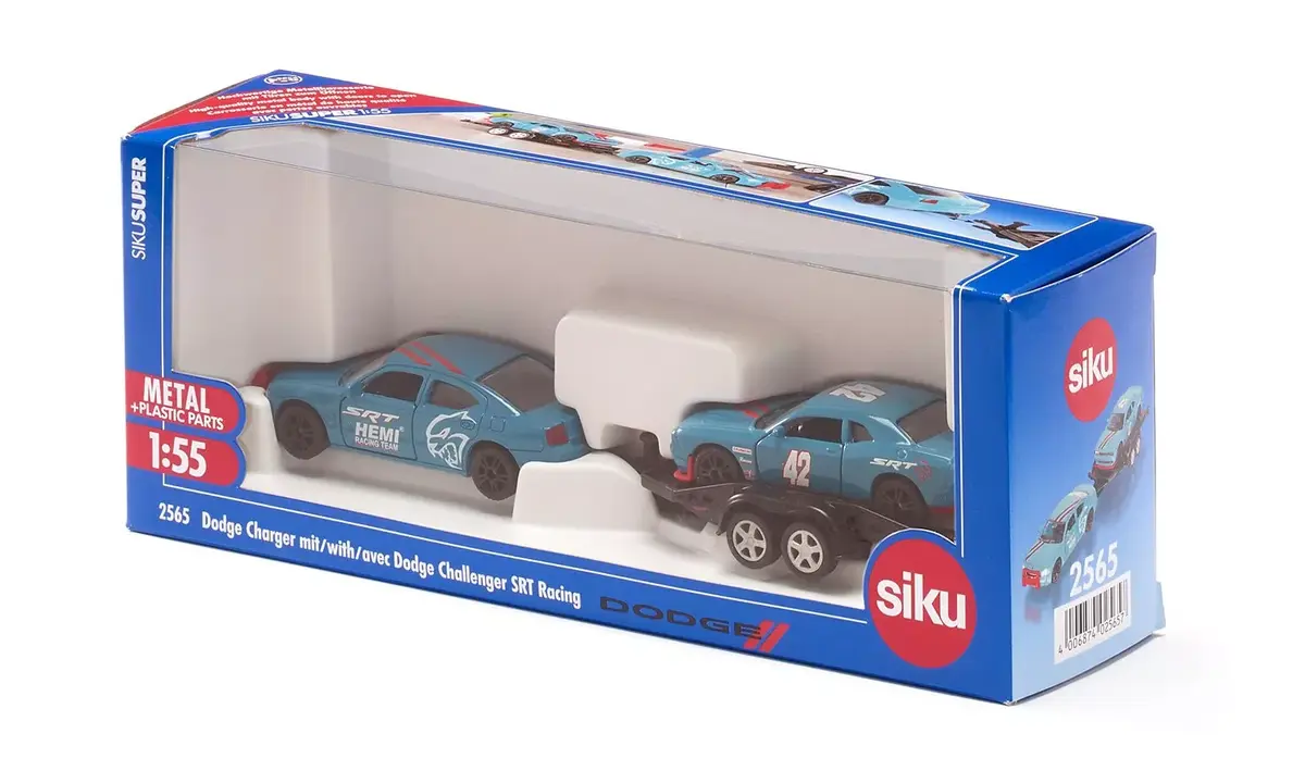 Auto Siku Dodge Charger ar Challenger SRT Racing Photo 7