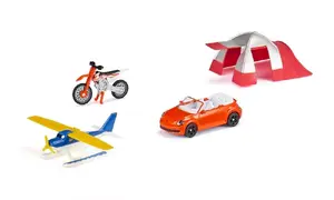Игровой набор транспорт/дорожка Siku 6325 — металлические и пластиковые элементы, разноцветный, 3+