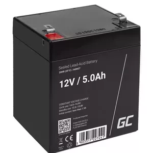 UPS battery Green Cell AGM27 — 12 V 5 Ah Sealed Lead Acid (VRLA), 1 pc, 101×70×90 mm, 1.5 kg