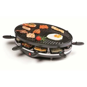 Domo DO9038G raclette grill 8 person(s) 1200 W Black