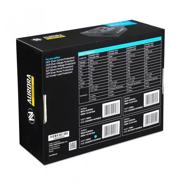 IBOX iBox Aurora 600 Вт 20+4 pin ATX БП Photo 11
