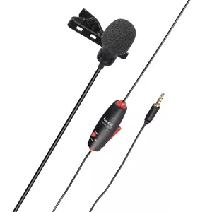 Hama Smart Black Clip-on microphone