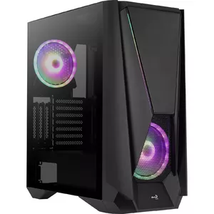 PC case Aerocool Visor Midi Tower Black
