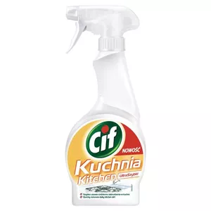 Спрей для кухни Cif Ultra-Fast 500 мл — универсальный обезжириватель для плит и столешниц