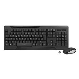 LogiLink ID0194 tastatūra Pele iekļauta RF Bezvadu Melns