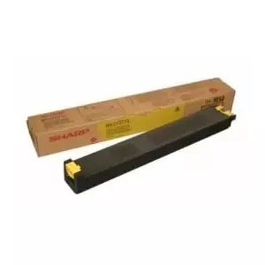 SHARP MX-27GTYA Yellow Toner (15k) MX27GTYA (Atverts iepakojums) (MX-27GTYA_OB)