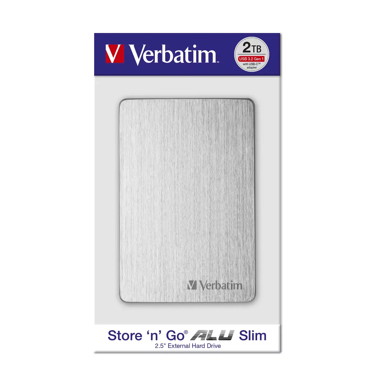Portable Hard Drive Verbatim 2TB ALU Slim Photo 8