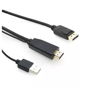 Video cable adapter Microconnect HDMI-DP-CON2 2m