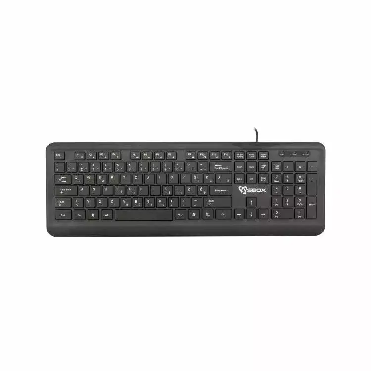 SBOX K-19 Wired USB Keyboard Photo 2