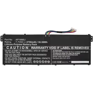 Аккумулятор для Acer Aspire A114-31, CoreParts MBXAC-BA0087, запасной батарея для ноутбука