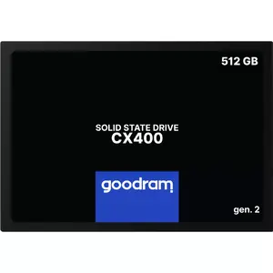 SSD diskdziņš Goodram 512 GB 2.5" SATA III SSDPR-CX400-512-G2
