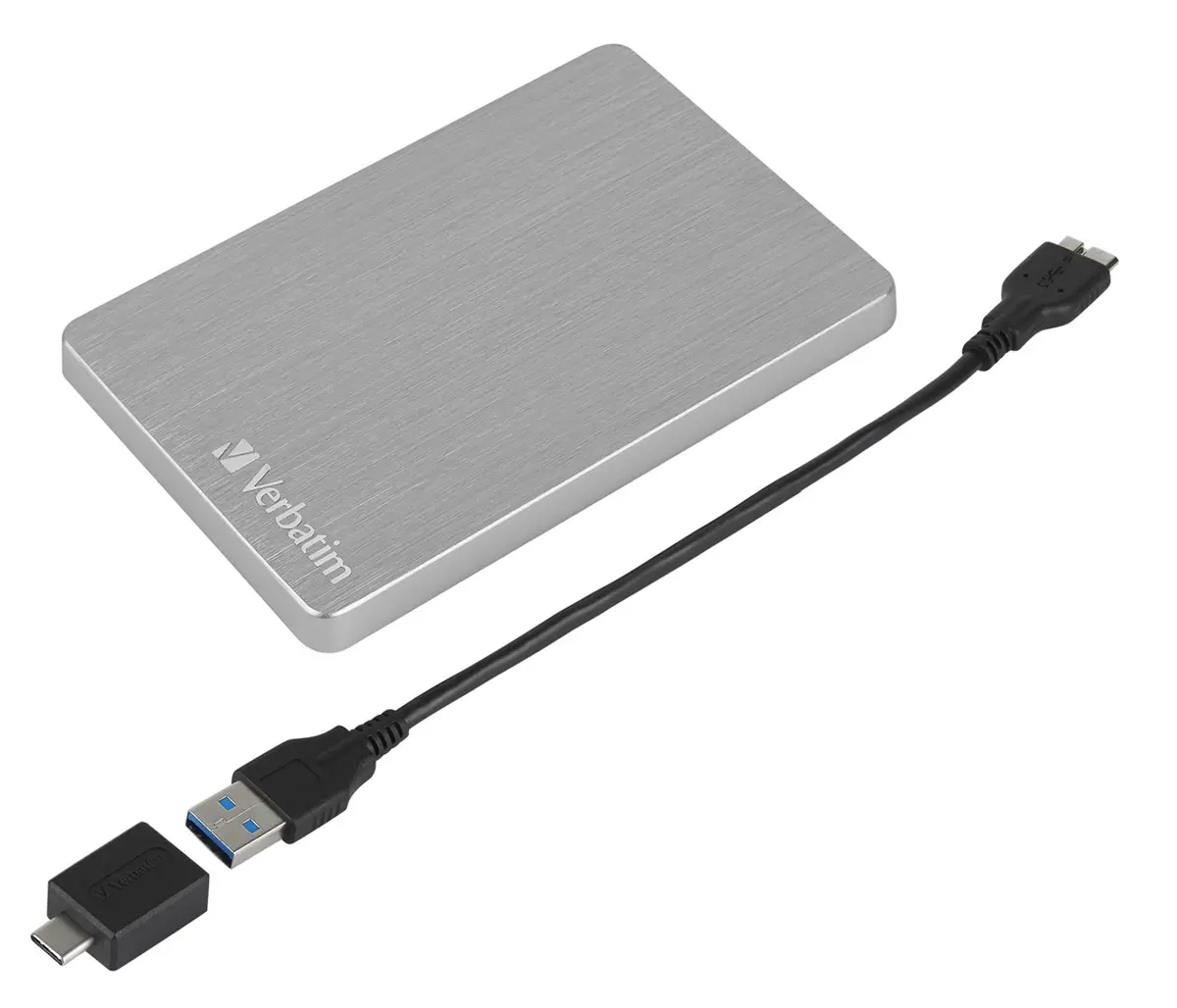 Portable Hard Drive Verbatim 1TB ALU Slim Photo 8