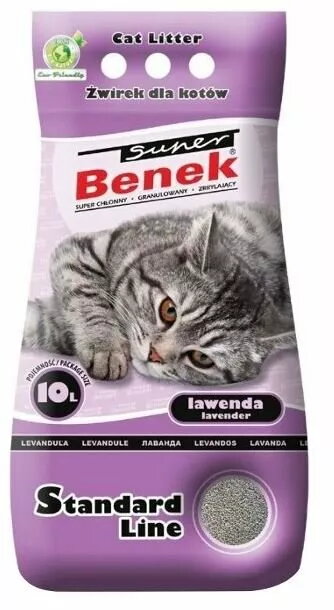 Kaķu tualetes pildviela Super Benek Standard